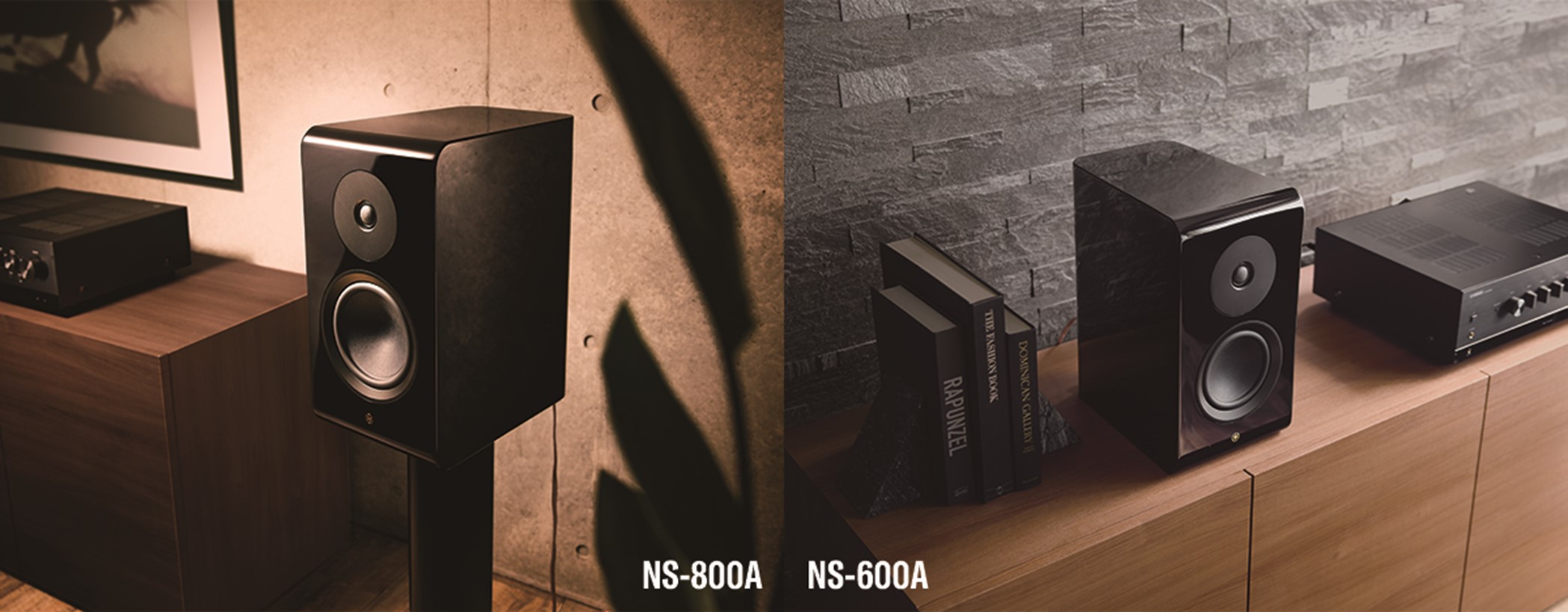 新款上市|书架音箱NS-800A和NS-600A，造型雅致，声场清晰
