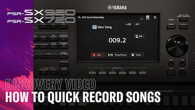 Video thumbnail of Quickly Record Songs