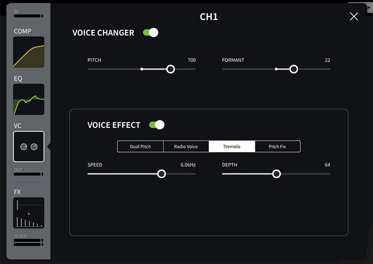 VC (VOICE CHANGER) - CH1