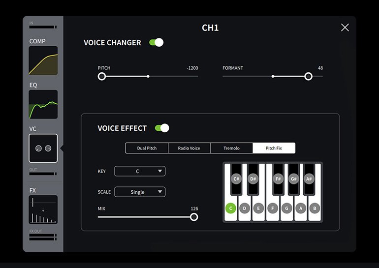 VC (VOICE CHANGER) - CH1