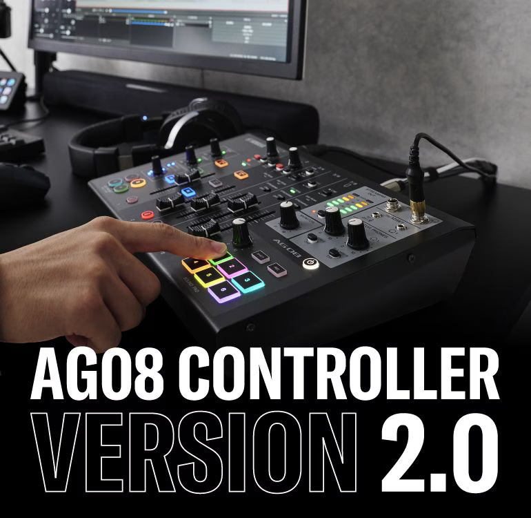 Yamaha Live Streaming Mixer AG08