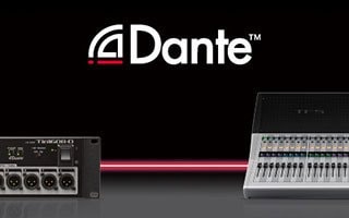 Yamaha I/O Rack Tio1608-D2: 高度可靠的Dante网络音频协议